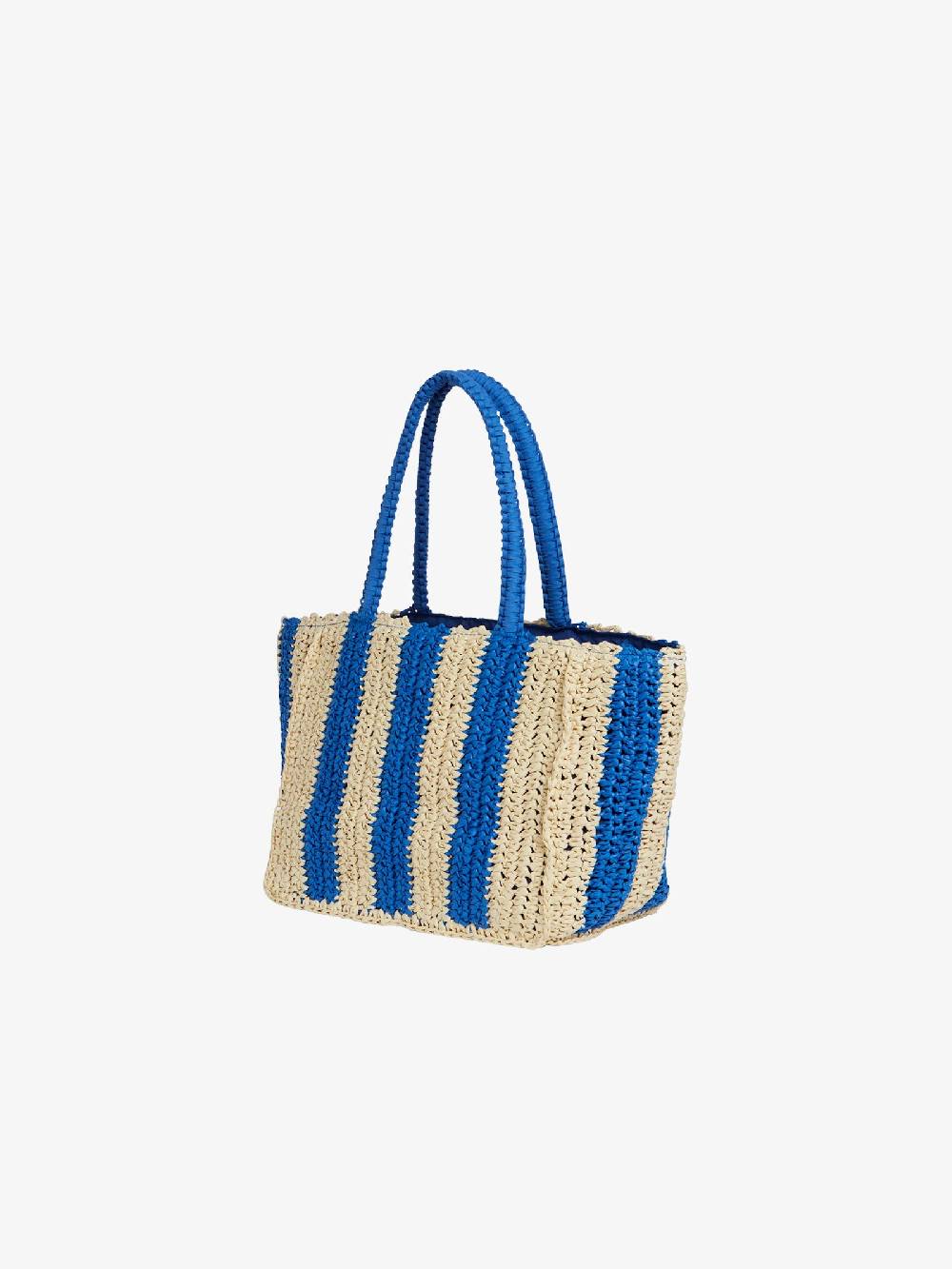 SUNDEK Borsa a mano VITA PAPER STRAW AW743ABPA100 donna blu Spedizione Gratuita