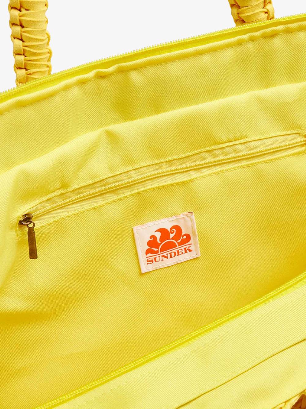 SUNDEK Borsa a mano VITA PAPER STRAW AW743ABPA100 donna giallo Pezzi Unici