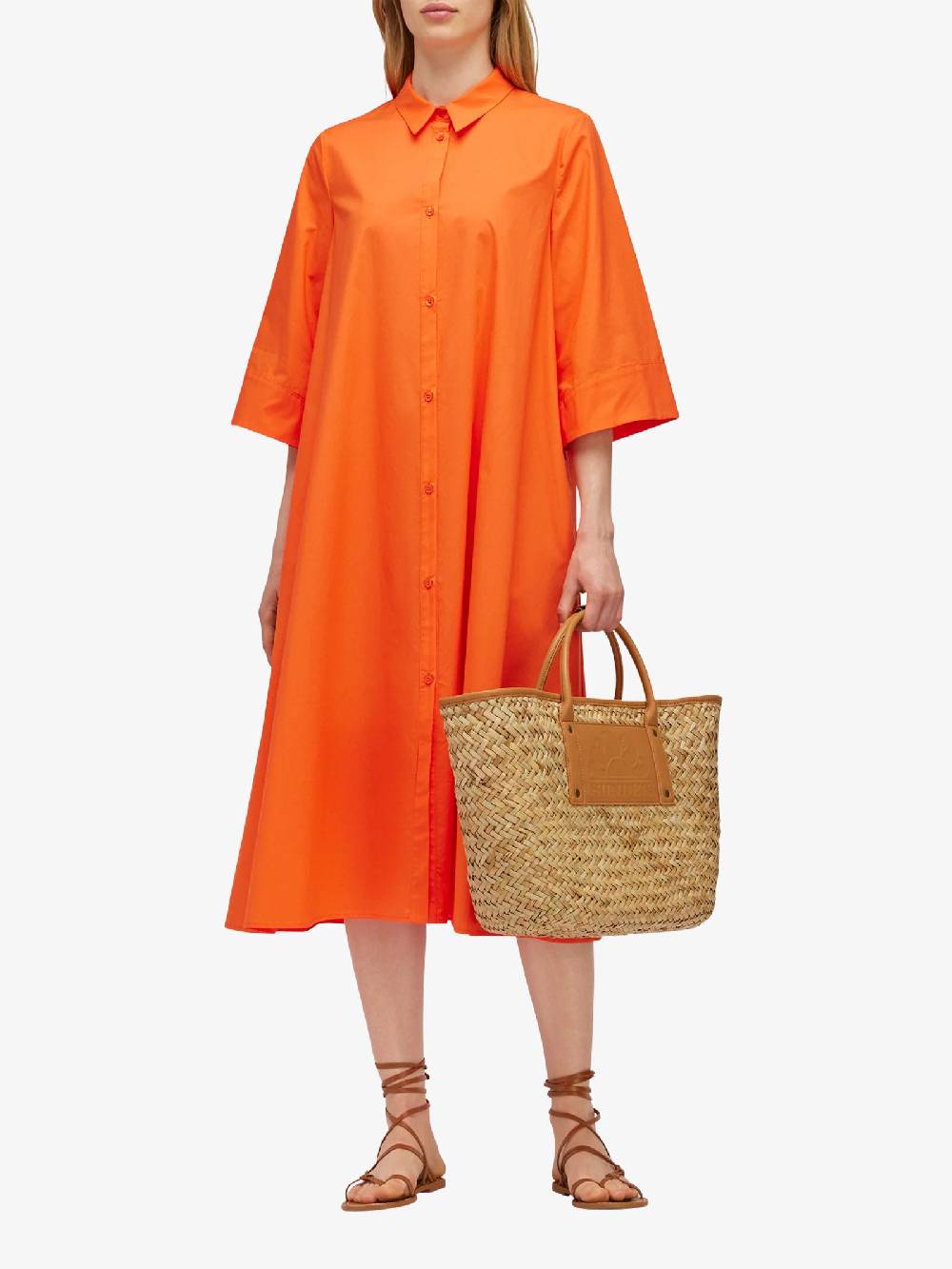 SUNDEK Borsa a mano FRAN BIG TOTE AW631ABST100 donna ramié beige Negozi Online