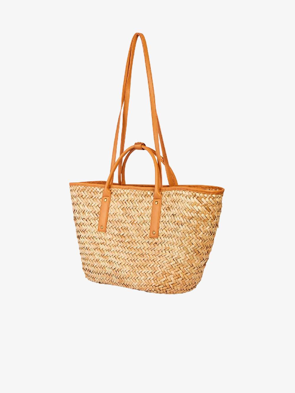 SUNDEK Borsa a mano FRAN BIG TOTE AW631ABST100 donna ramié beige Negozi Online