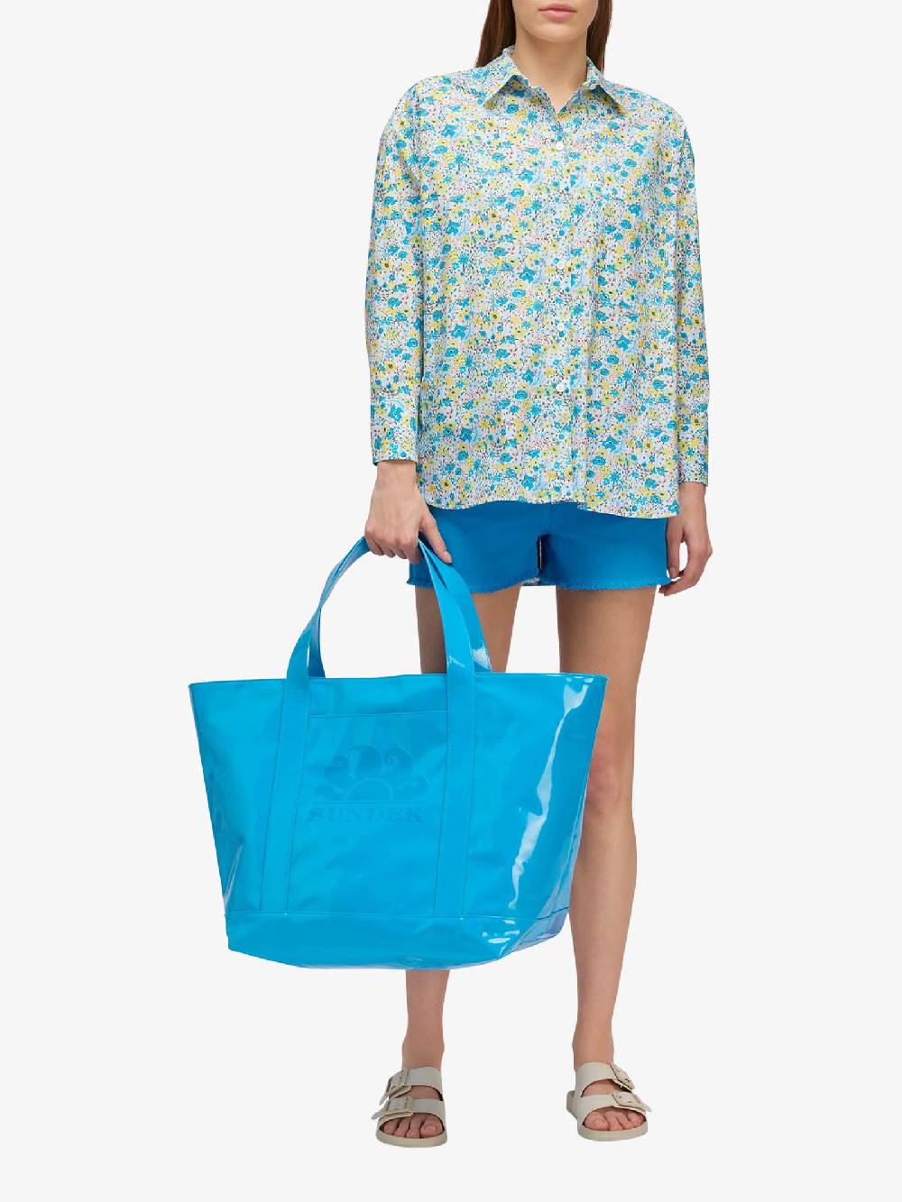 SUNDEK Borsa a mano TIFFANY AW630ABPV400 donna azzurro Acquista Ora