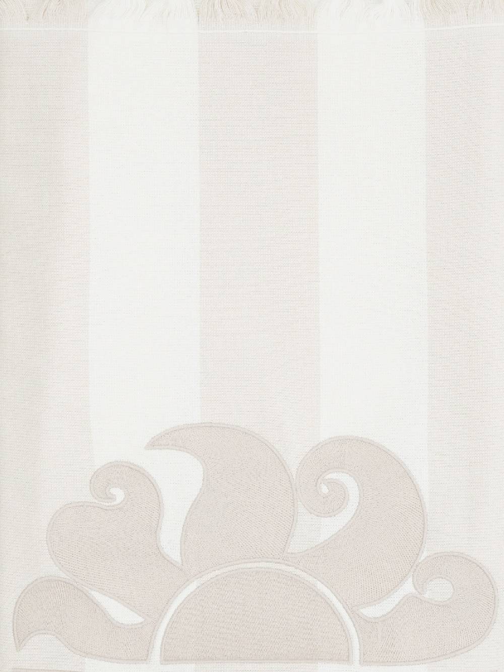 SUNDEK Telo da mare Jacquard Towel unisex verde/bicolore Prezzo Ridotto