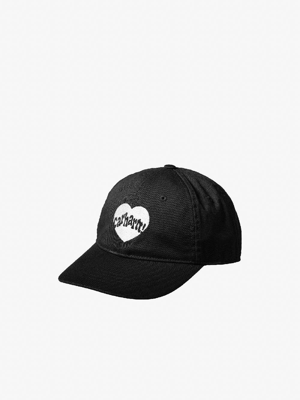 CARHARTT WIP Cappello Amour I033626_ uomo cotone nero Presa
