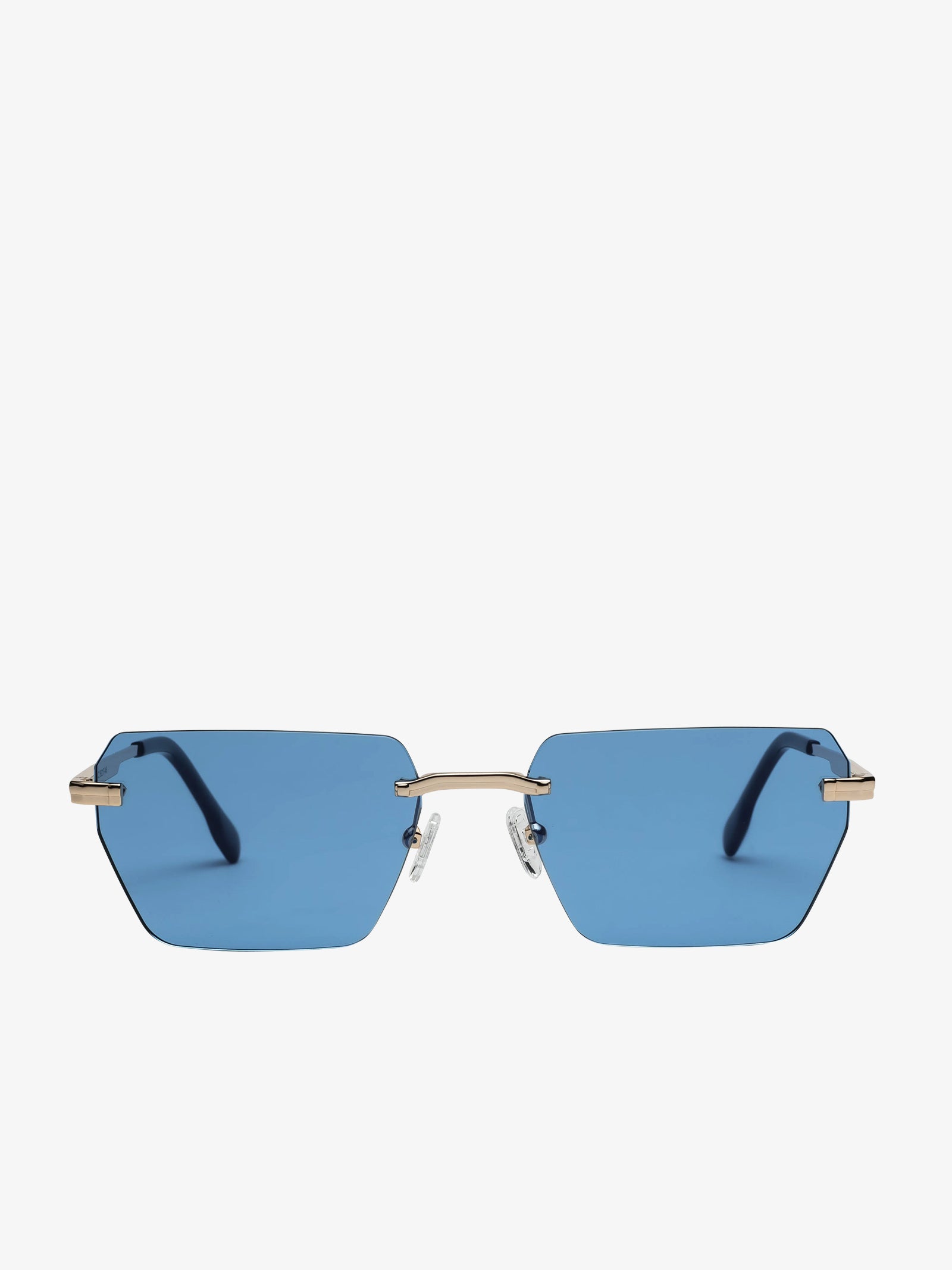 LEZIFF Occhiali da sole ARVIN uomo metallo blu 2025