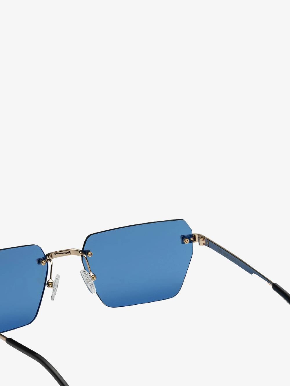 LEZIFF Occhiali da sole ARVIN uomo metallo blu 2025