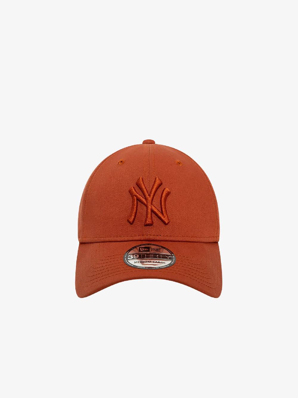 NEW ERA Cappello 39THIRTY New York Yankees League Essential 60503618 cotone marrone Nuovo
