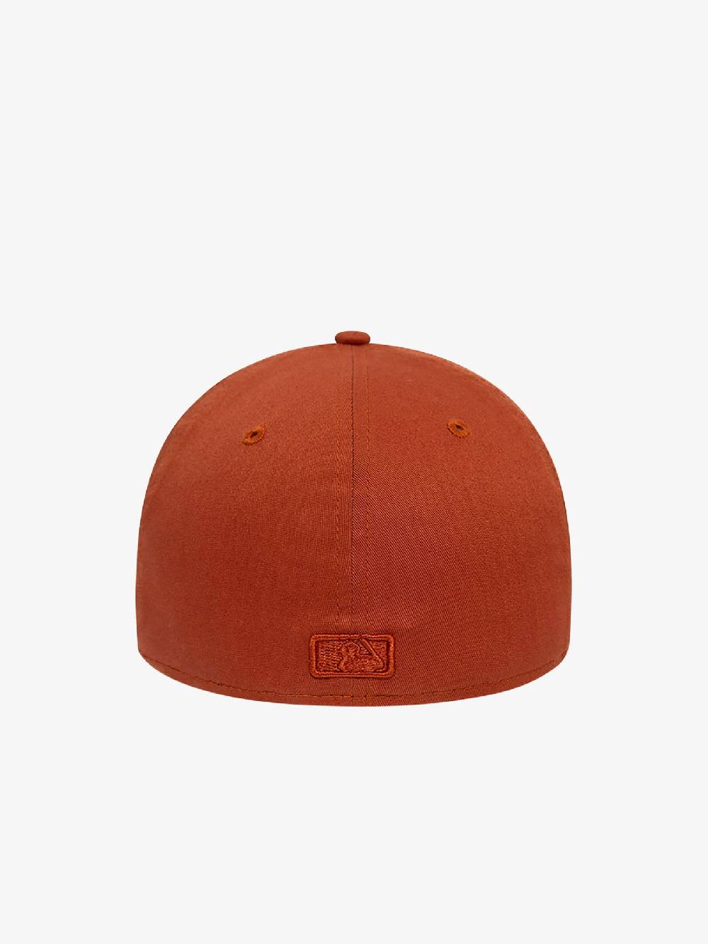 NEW ERA Cappello 39THIRTY New York Yankees League Essential 60503618 cotone marrone Nuovo