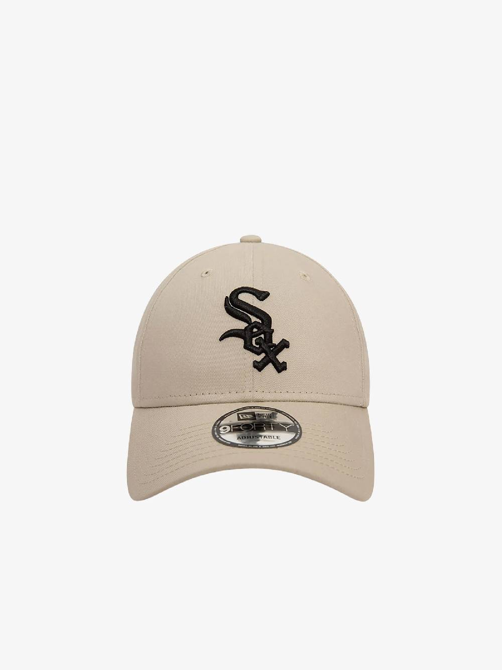 NEW ERA Cappello 9FORTY Chicago White Sox League Essential 60503386 cotone beige Negozi Online