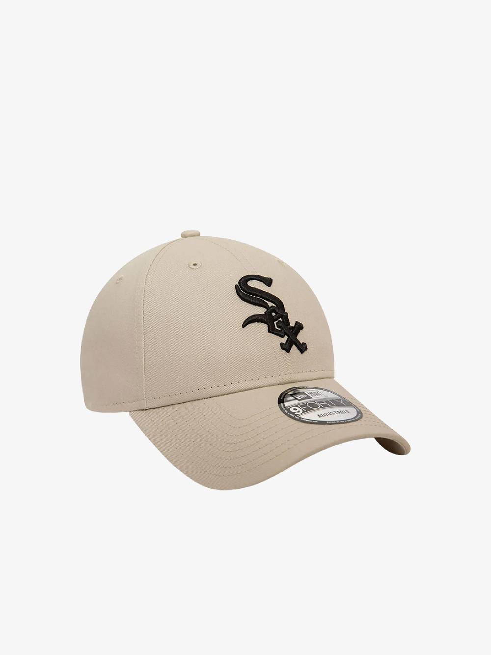 NEW ERA Cappello 9FORTY Chicago White Sox League Essential 60503386 cotone beige Negozi Online