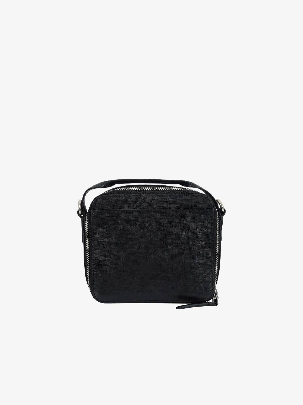 JOHN RICHMOND Borsello JR-B124 JR-B124 uomo pelle nero Promozione Limitata