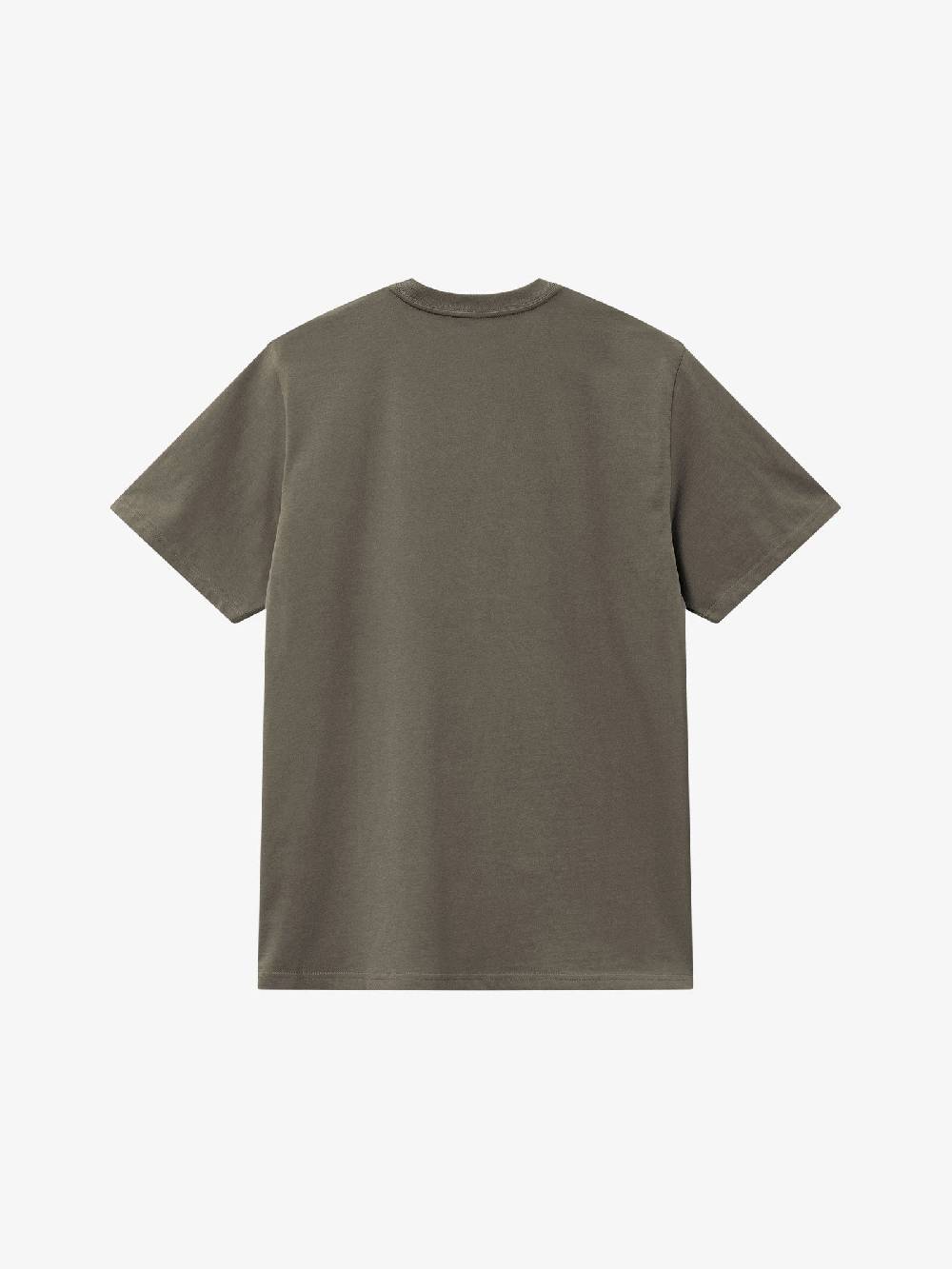 CARHARTT WIP T-shirt S/S Pocket I030434_ uomo cotone marrone Shopping Online