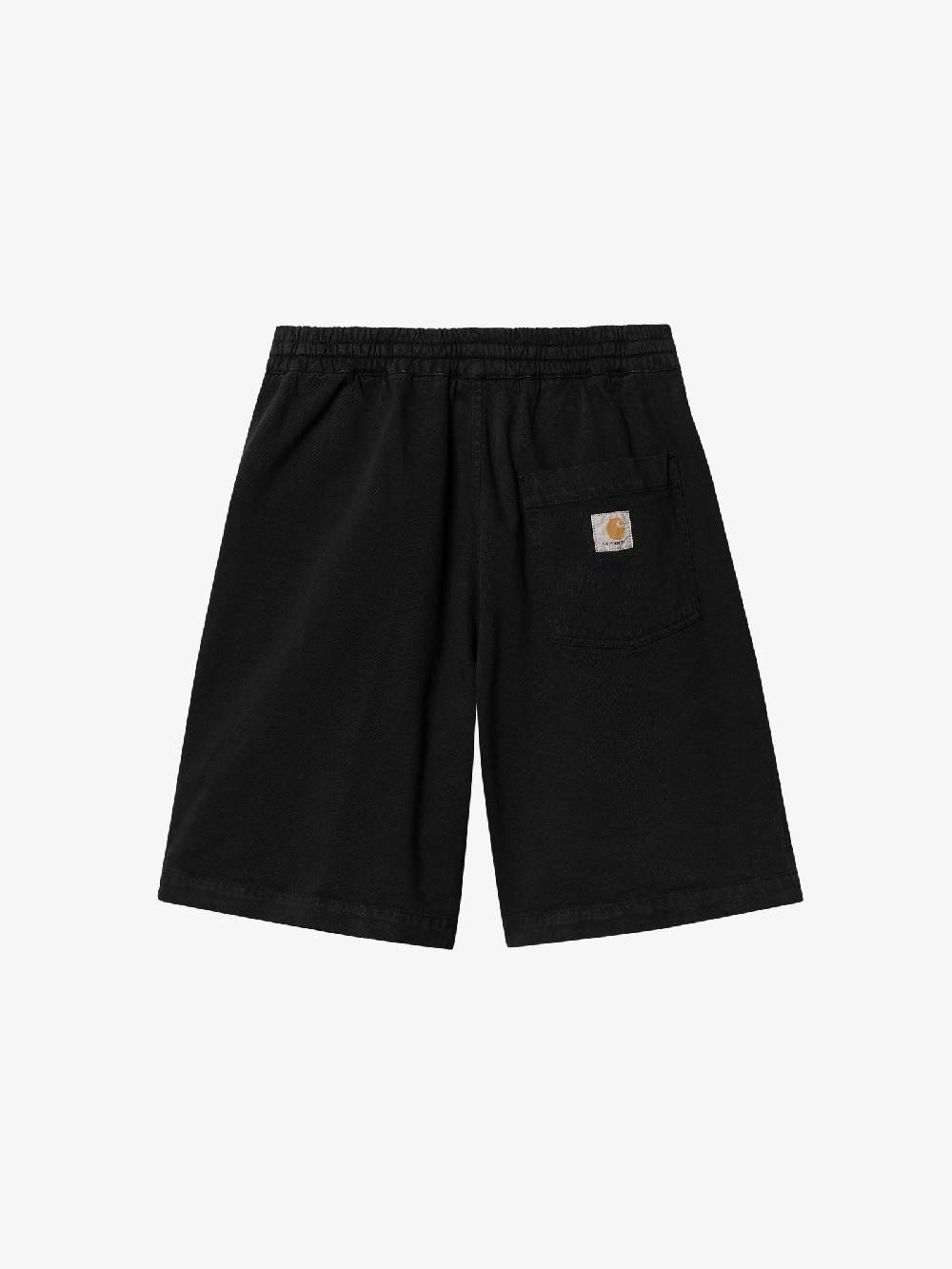 CARHARTT WIP Bermuda Floyde I033587_ uomo cotone nero Convenienza