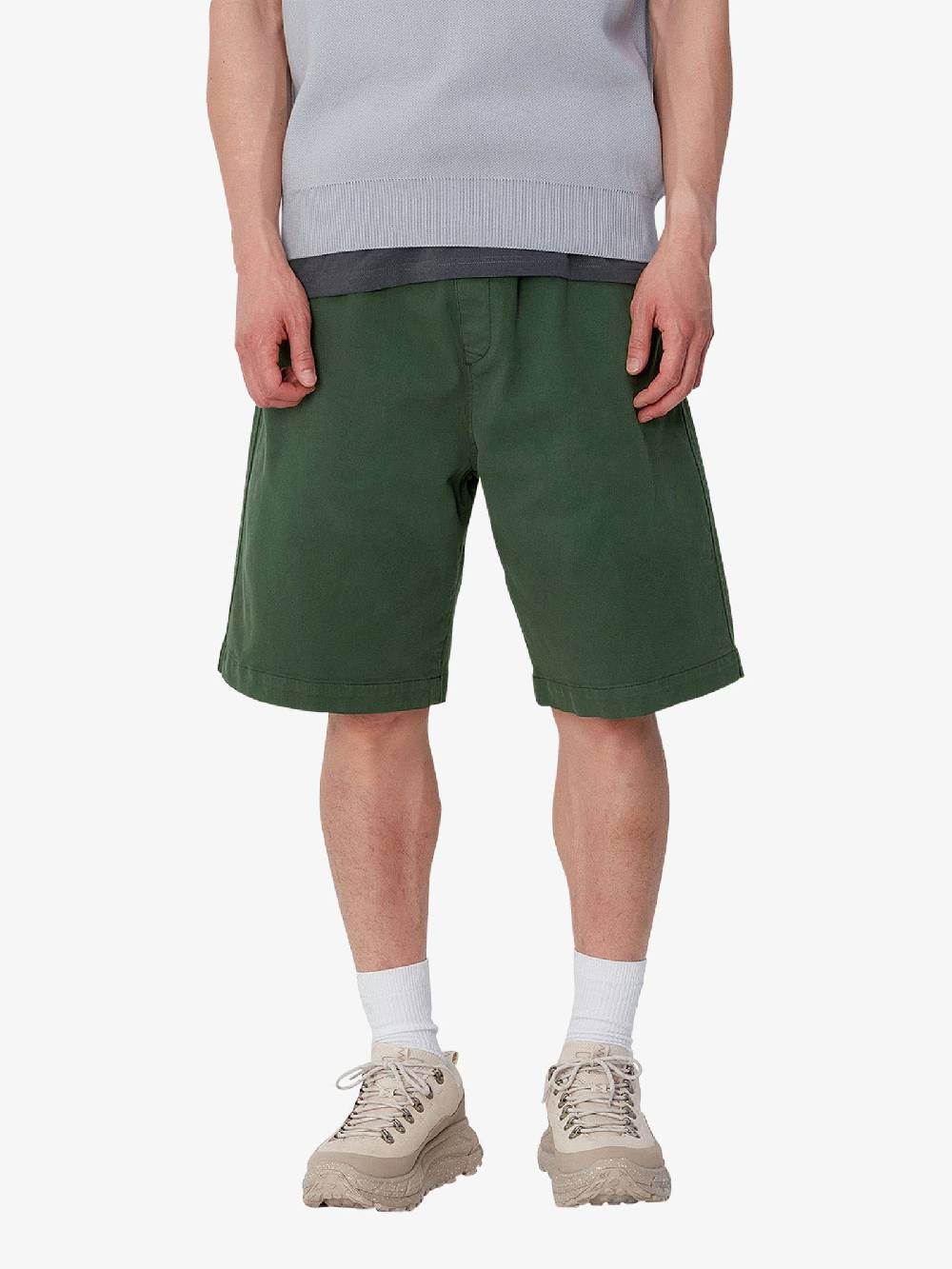 CARHARTT WIP Bermuda Floyde I033587_ uomo cotone verde Novità