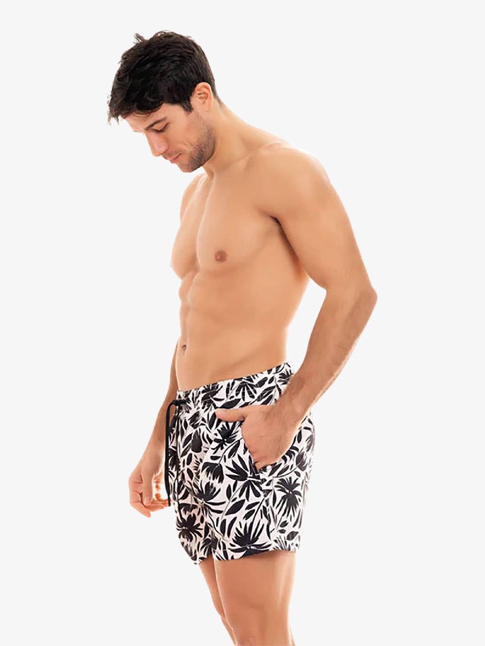 MOVE BEACHWEAR Costume da bagno Boxer Saint Vincent con stampa SVN PRINT 24 uomo nero Offerta
