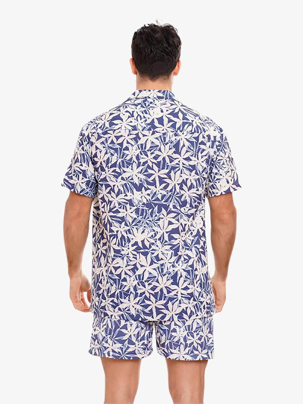 MOVE BEACHWEAR Camicia Bowling con stampa PRINT 24 uomo multicolor In Vendita