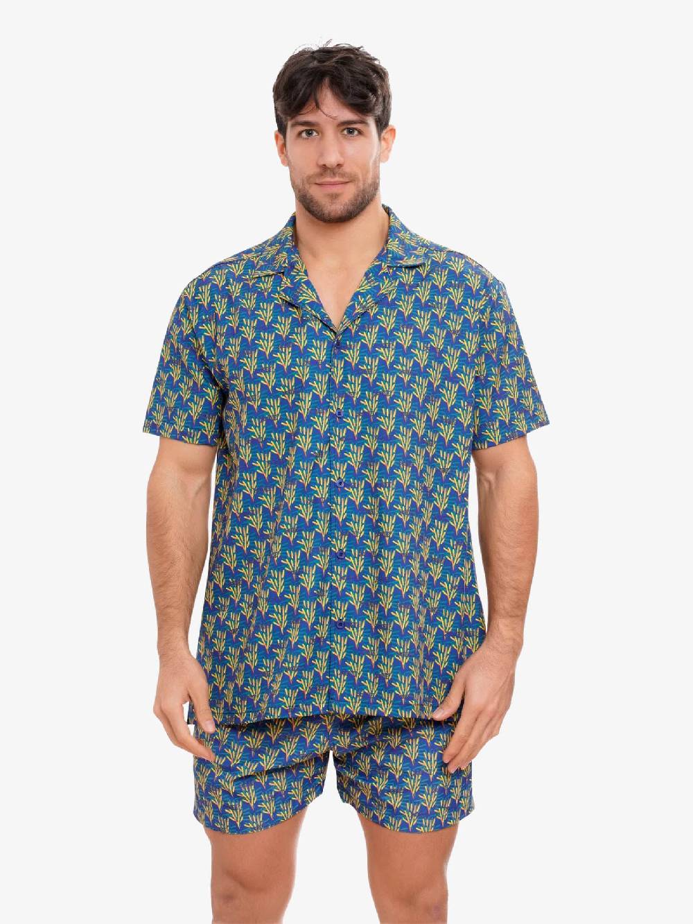 MOVE BEACHWEAR Camicia Bowling con stampa CAMICIA PRINT 24 uomo multicolor Offerte