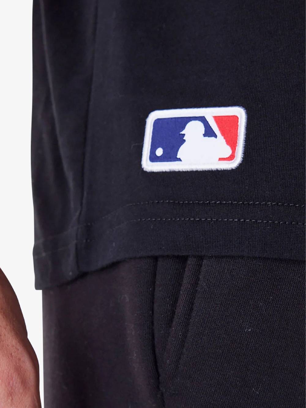 NEW ERA T-shirt Oversize LA Dodgers MLB Essential 60416724 uomo cotone nero Vendita Economica