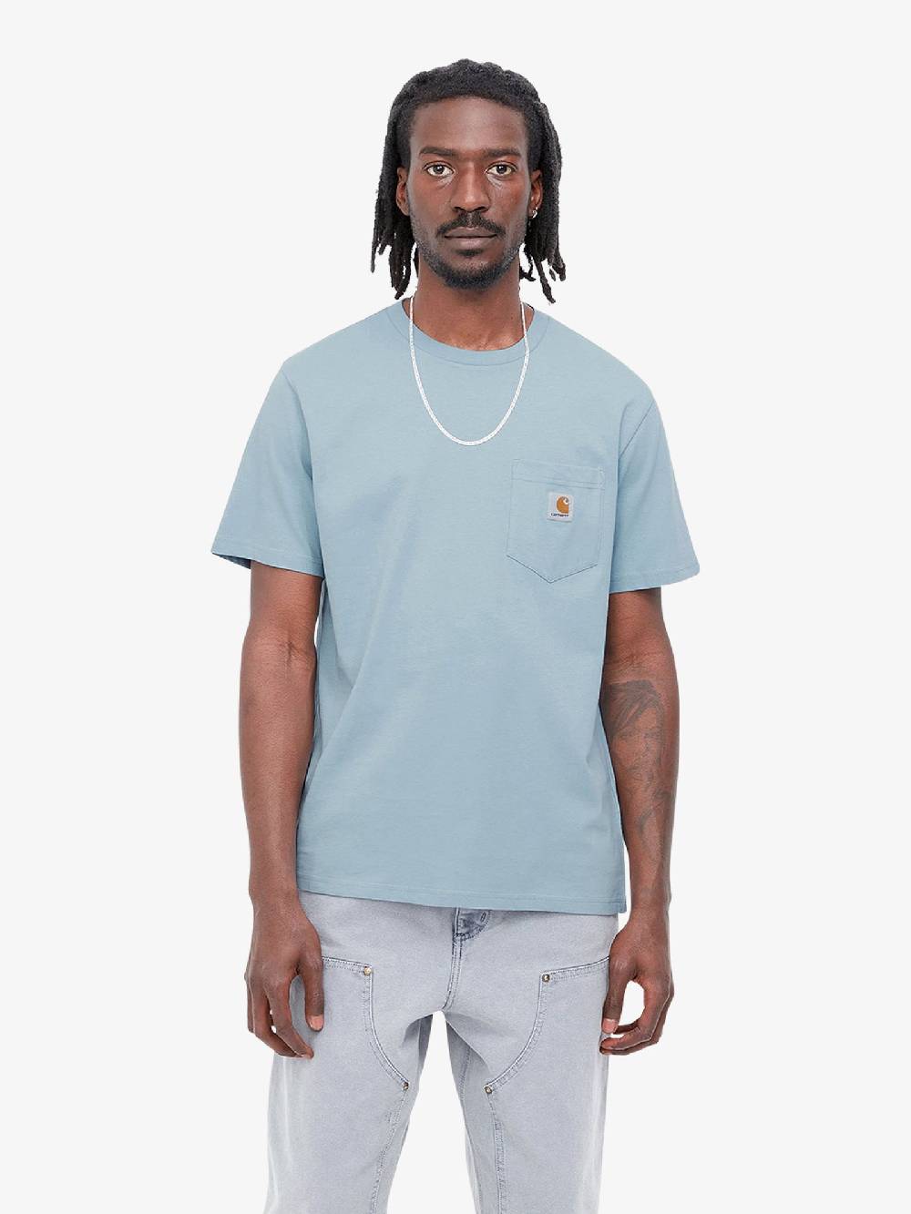 CARHARTT WIP T-Shirt I030434_02_XX uomo bianca Promozione