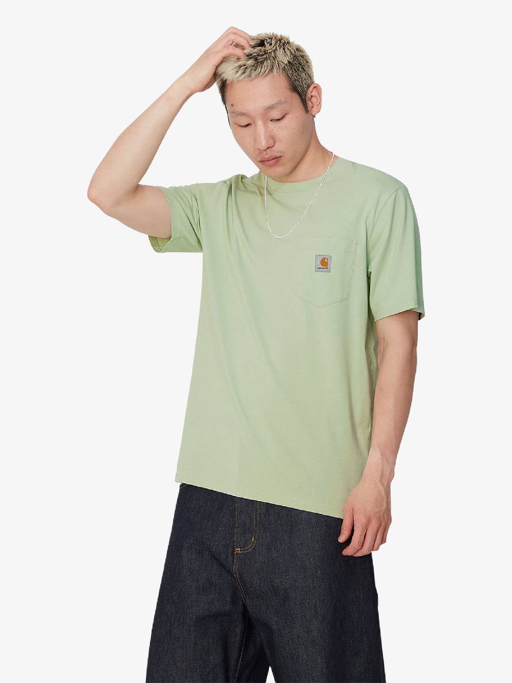 CARHARTT WIP T-Shirt I030434_02_XX uomo bianca Spedizione Gratuita