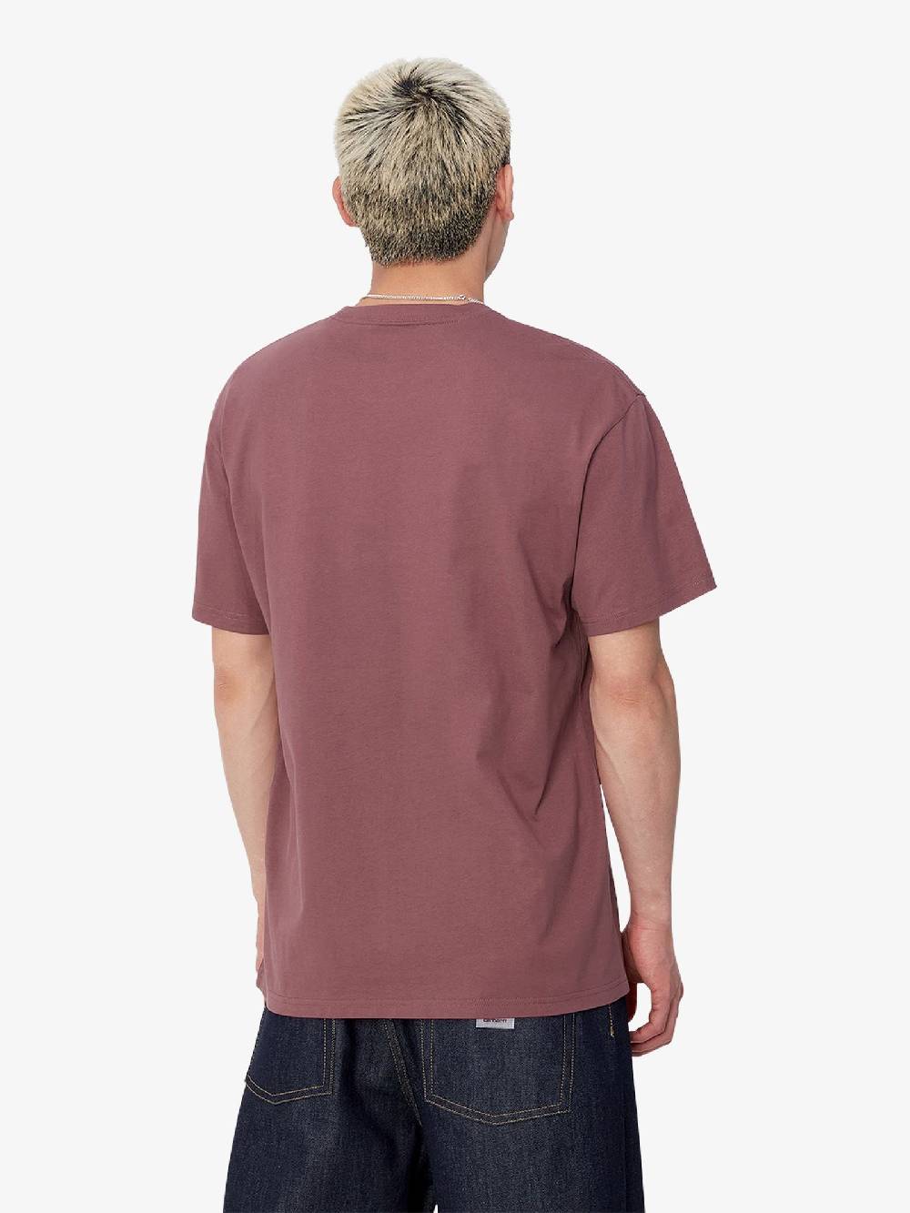 CARHARTT WIP T-Shirt S/S Chase I026391_00R_XX uomo in cotone bianco Qualità Garantita