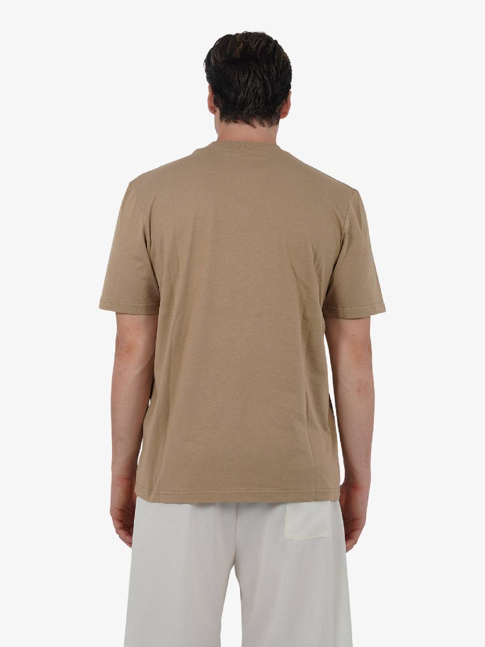 YES LONDON T-shirt XM4116 uomo cotone marrone Acquista Ora