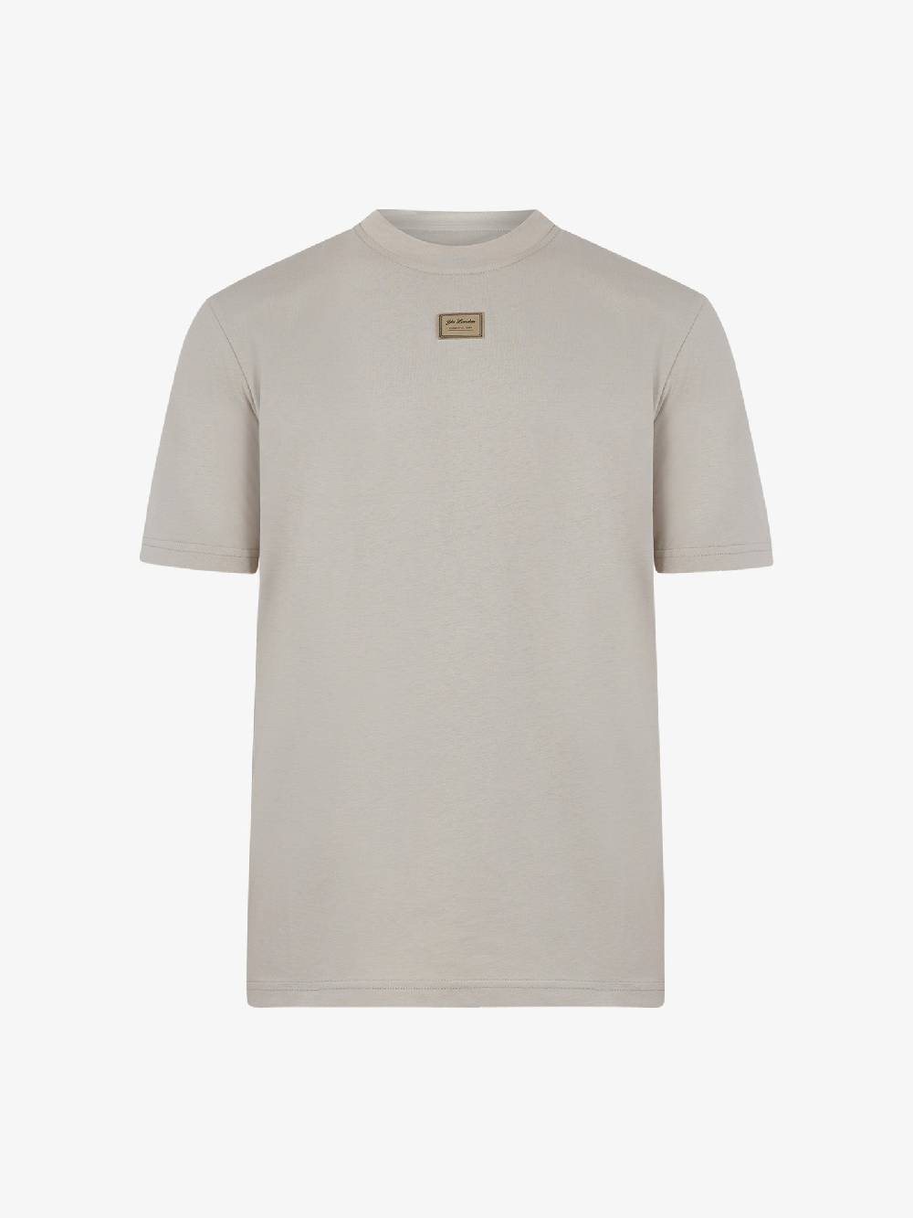 YES LONDON T-shirt XM4116 uomo cotone beige Consegna Veloce