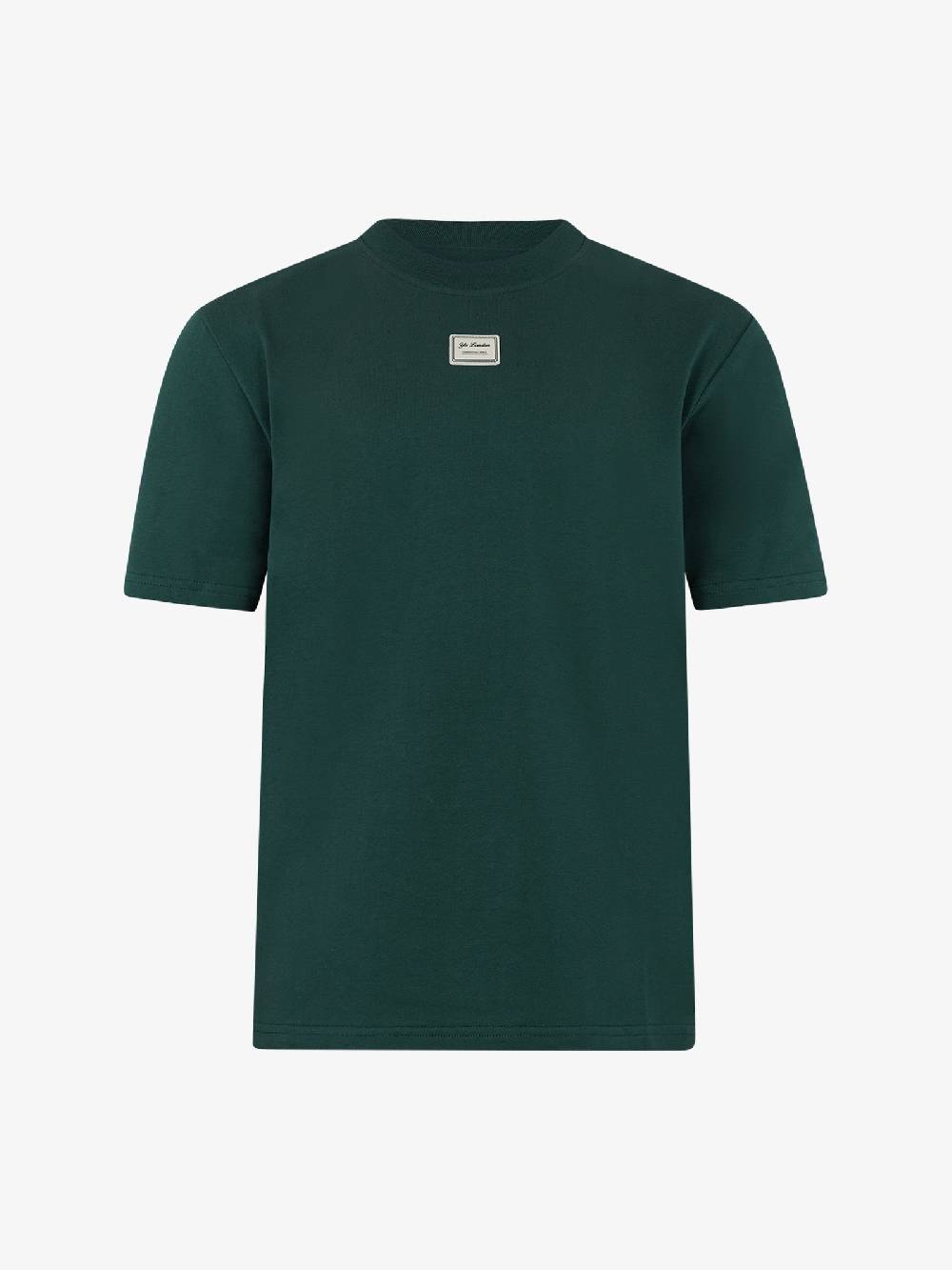 YES LONDON T-shirt XM4116 uomo cotone verde Fino Al -60%