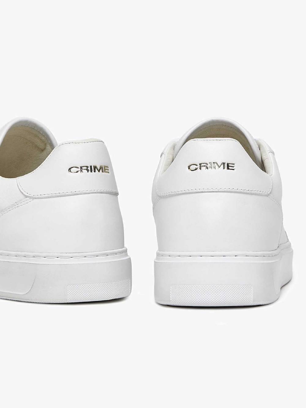 CRIME LONDON Sneakers Eclipse 17670PP6 uomo pelle bianco Sottocosto