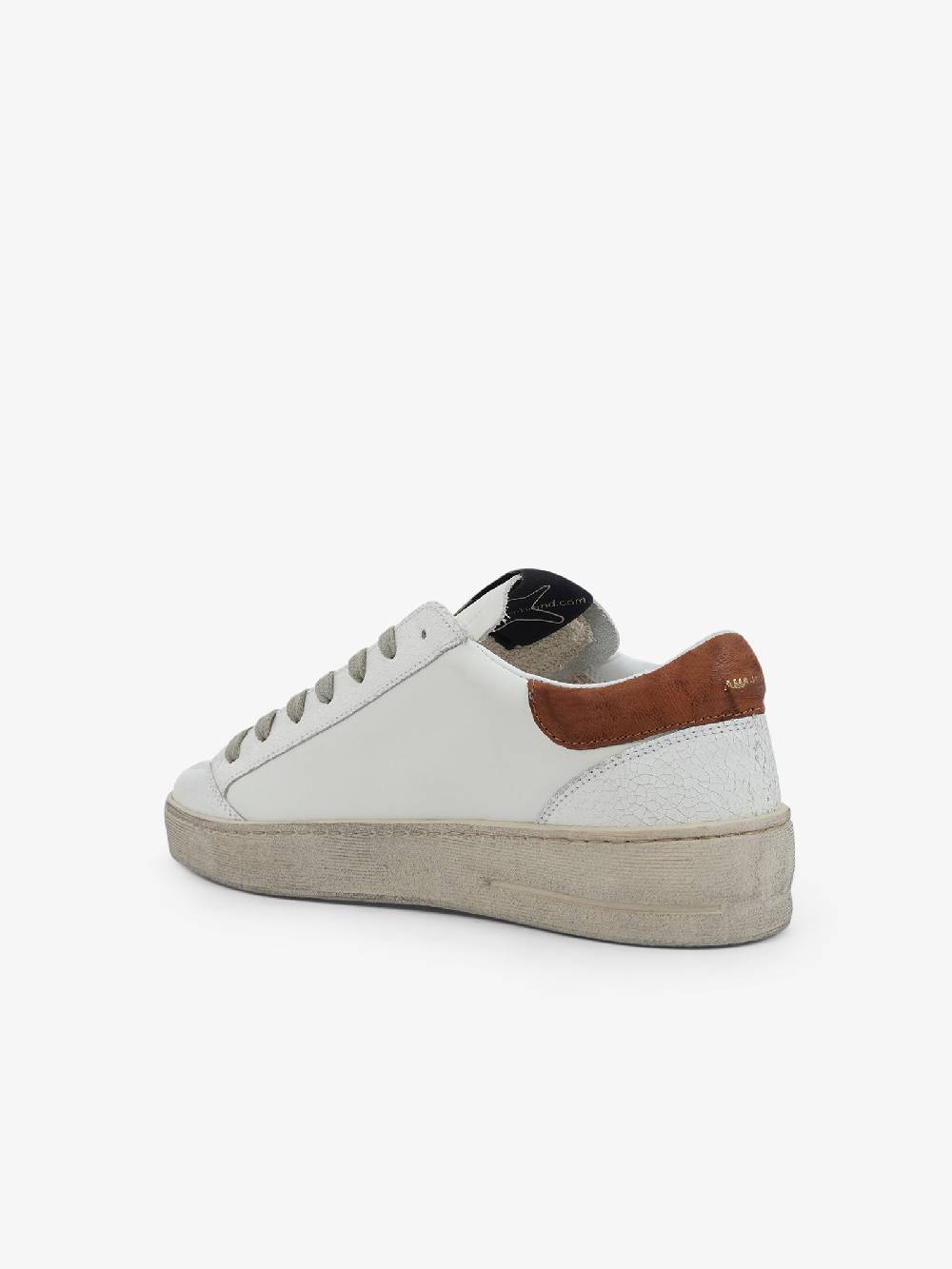 AMA BRAND Sneakers 2769 uomo pelle bianco Presa