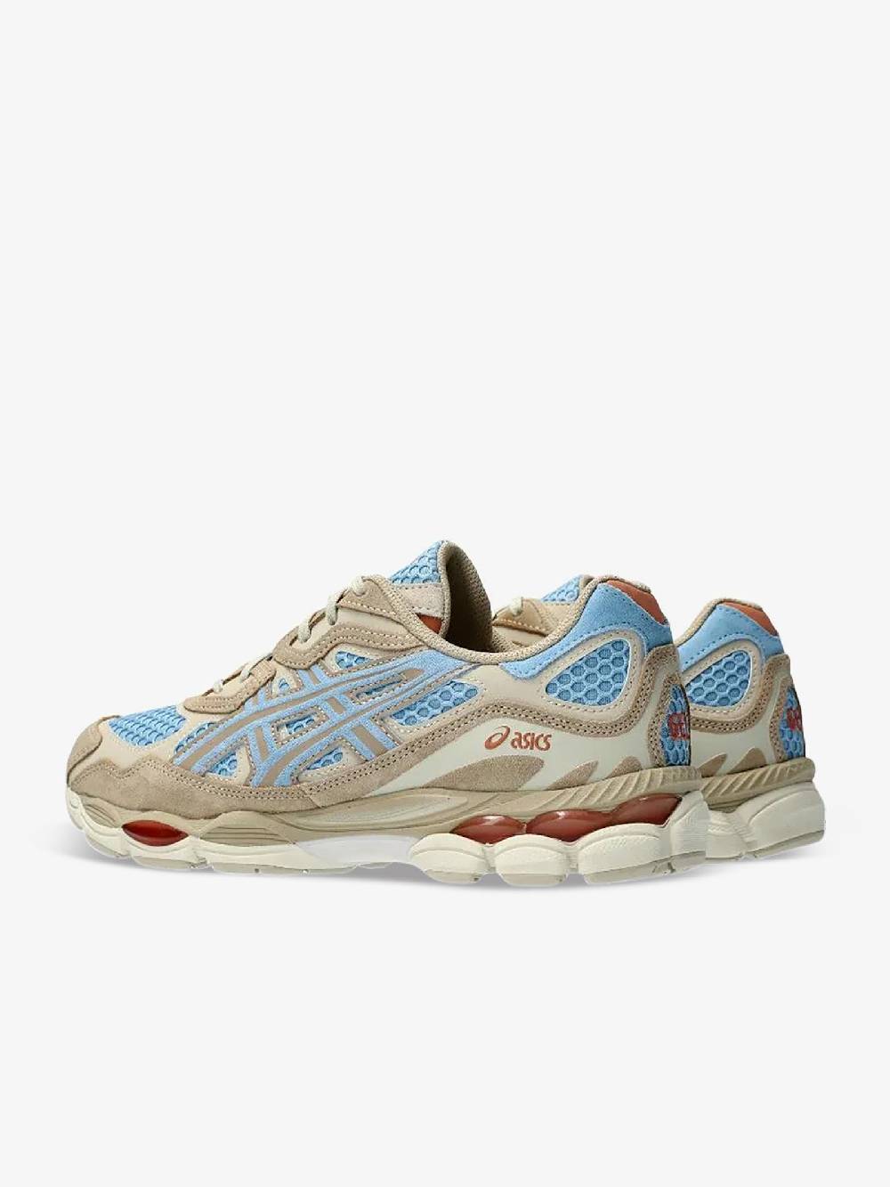 ASICS Sneakers GEL-NYC 1203A372- pelle blu In Vendita