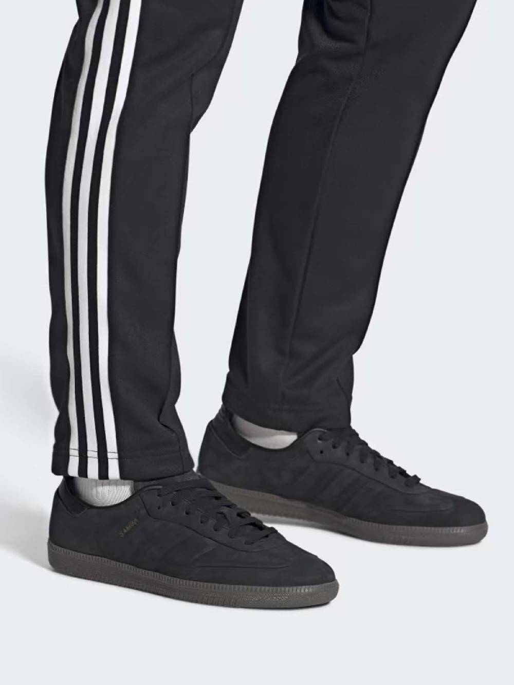 ADIDAS Sneakers SAMBA OG IE3438 uomo pelle nero Vendita Calda