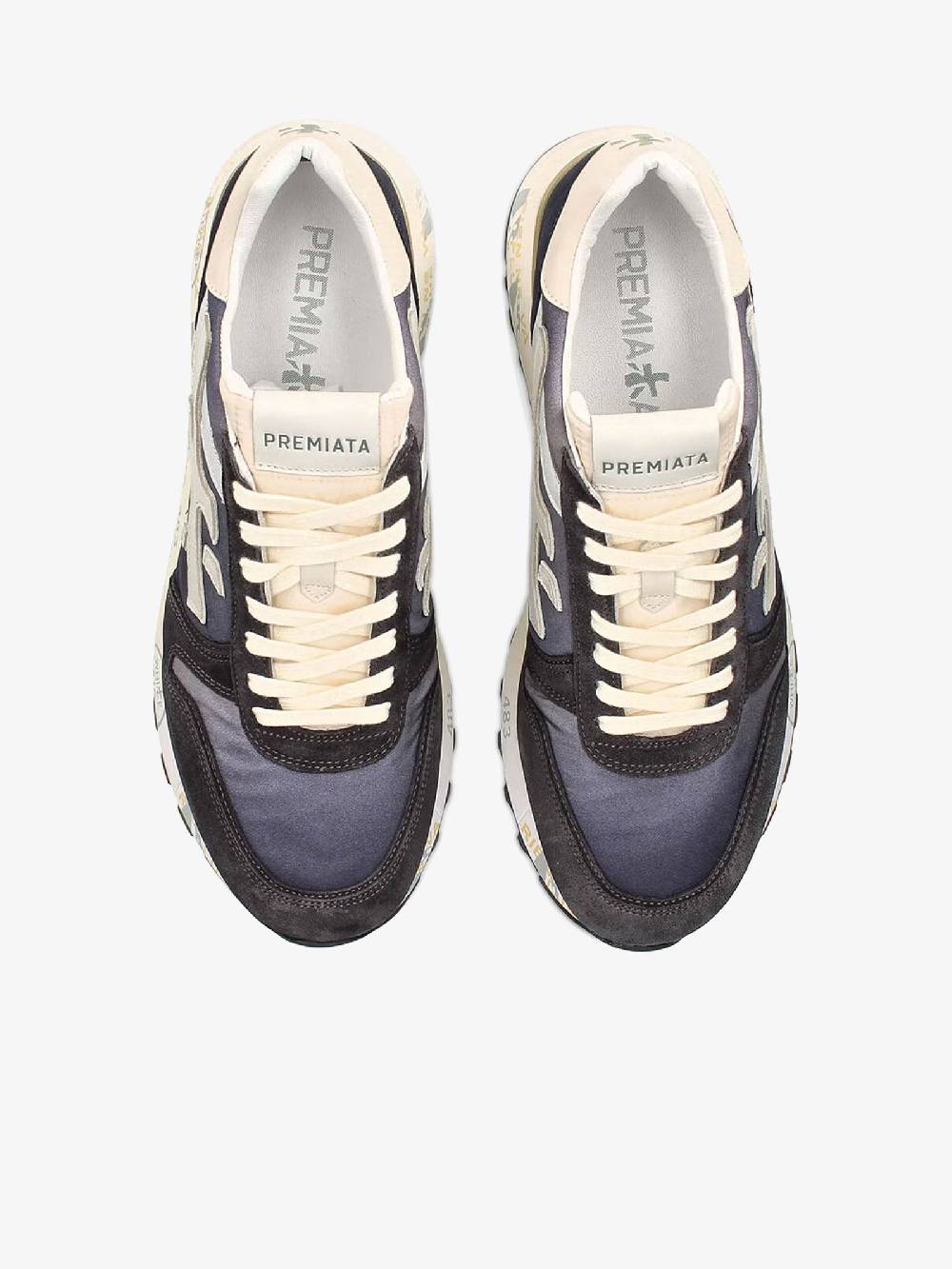 PREMIATA Sneakers MICK 6618 uomo pelle blu Negozio