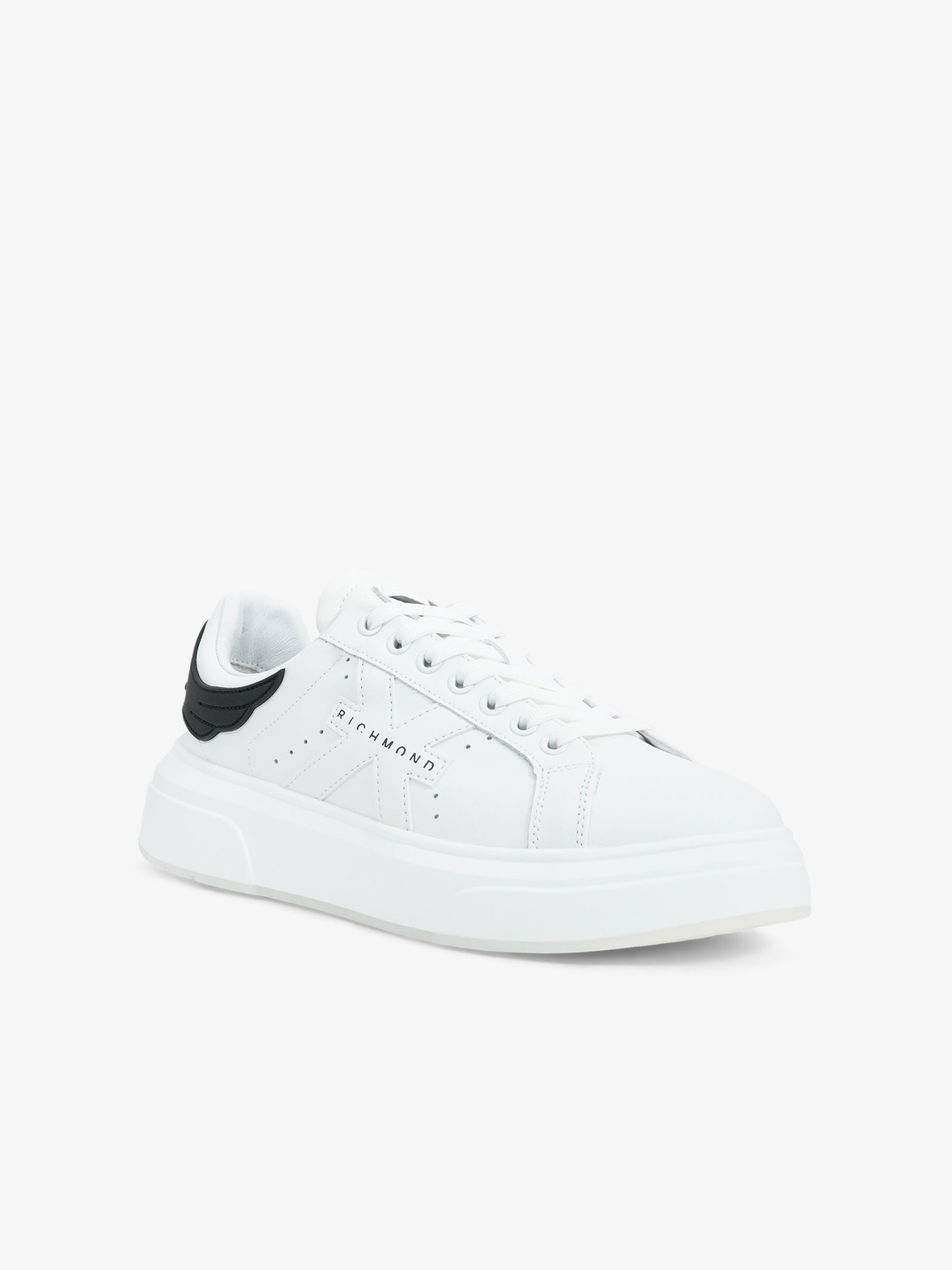 JOHN RICHMOND Sneakers 22203/CP uomo in pelle bianco 2025