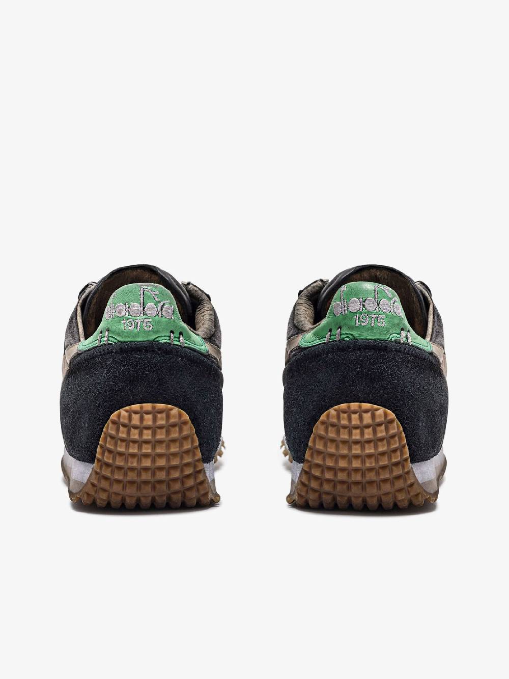DIADORA Sneakers EQUIPE H DIRTY STONE WASH EVO 201.174736_ uomo pelle nero Pezzi Unici
