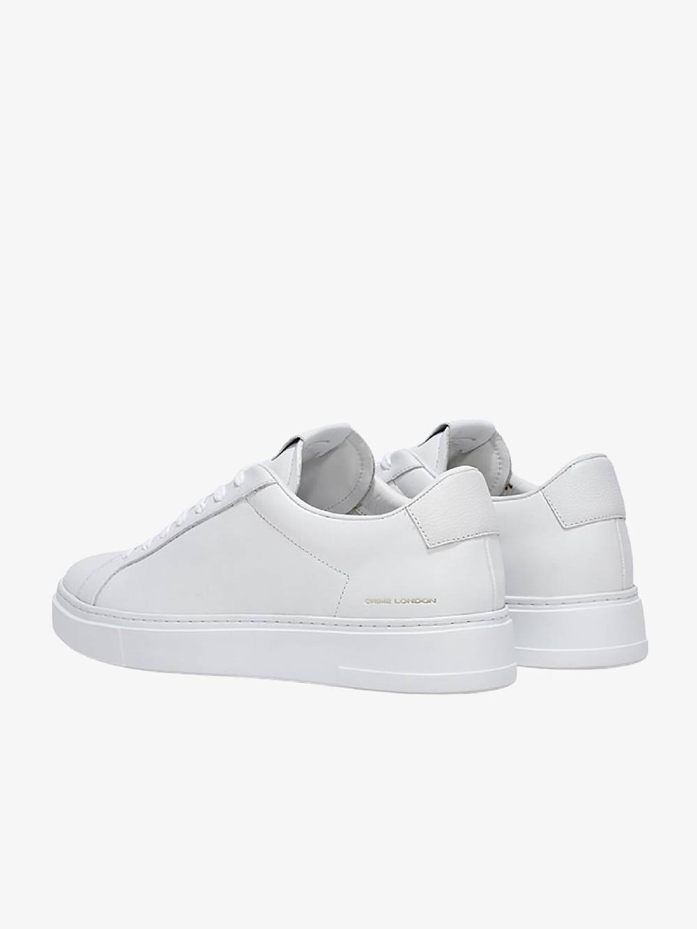 CRIME LONDON Sneakers EXTRALIGHT 13474P uomo in pelle bianca Prezzo Ridotto