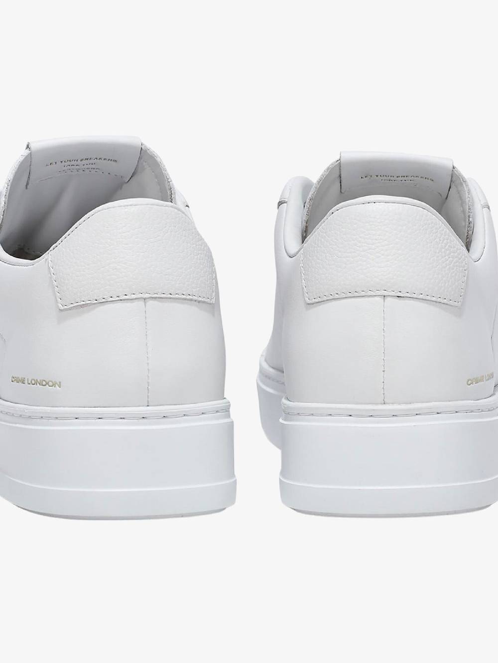 CRIME LONDON Sneakers EXTRALIGHT 13474P uomo in pelle bianca Prezzo Ridotto