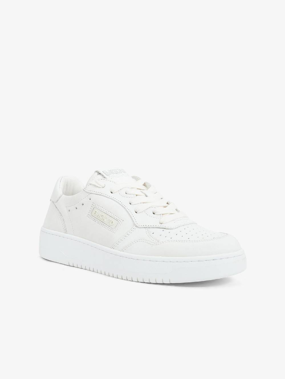 BACK70 Sneakers XSLAM P V2 uomo in pelle bianco Sottocosto