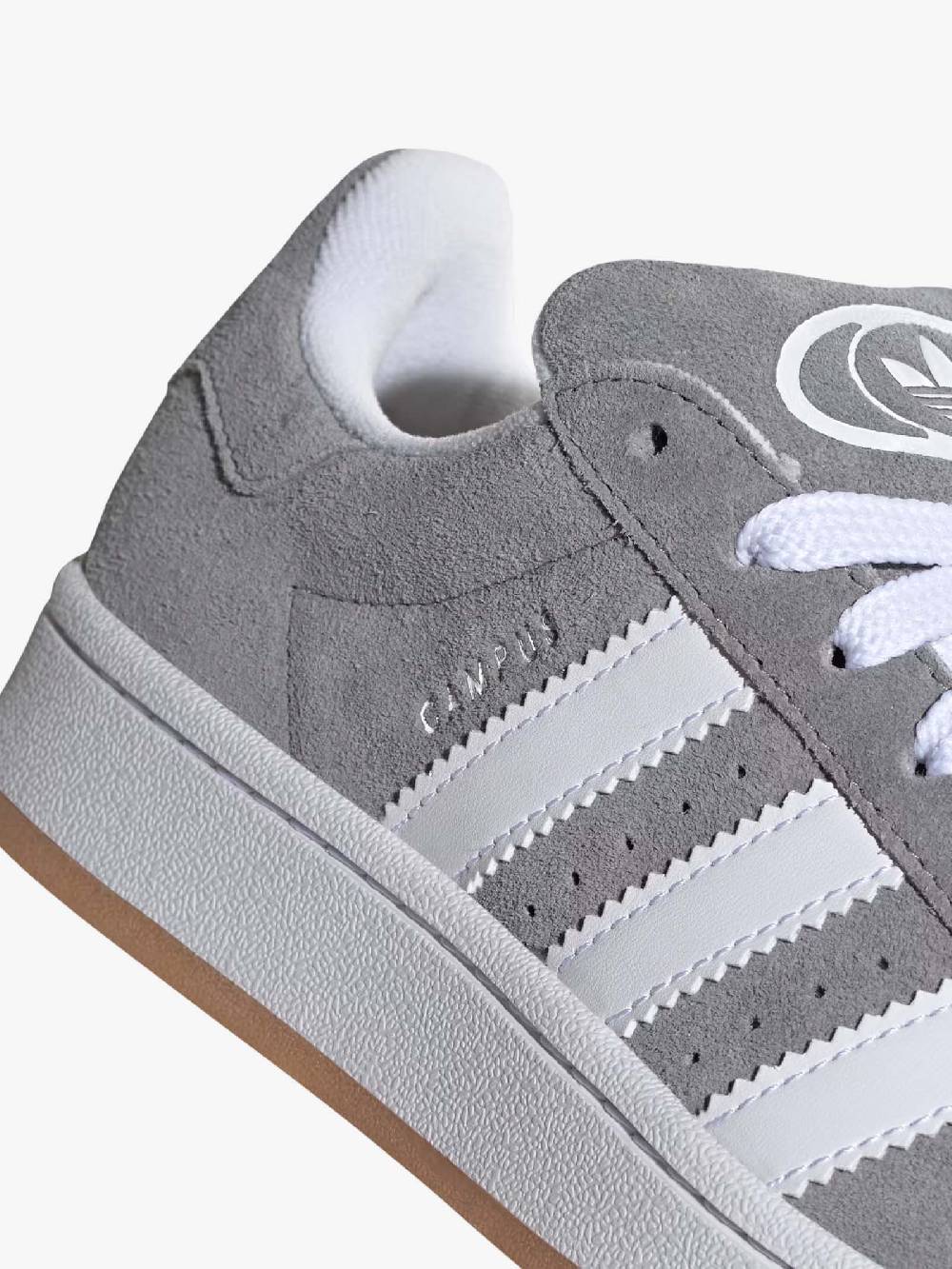 ADIDAS Sneakers Campus 00s HQ6507 in pelle bianco/grigio Outlet