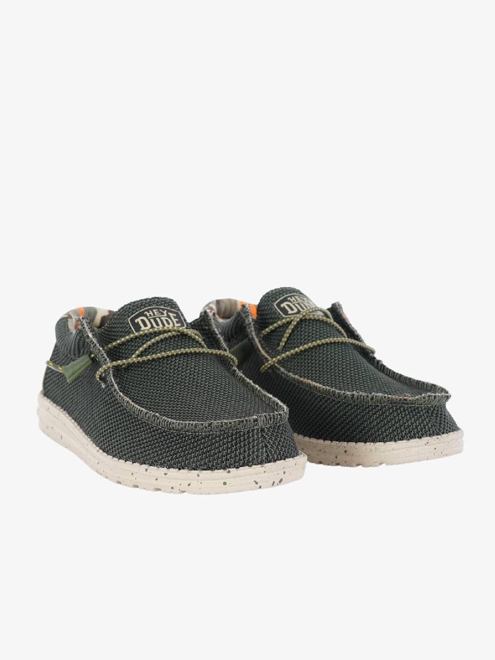 HEY DUDE Mocassini Wally Sox uomo verde 2025