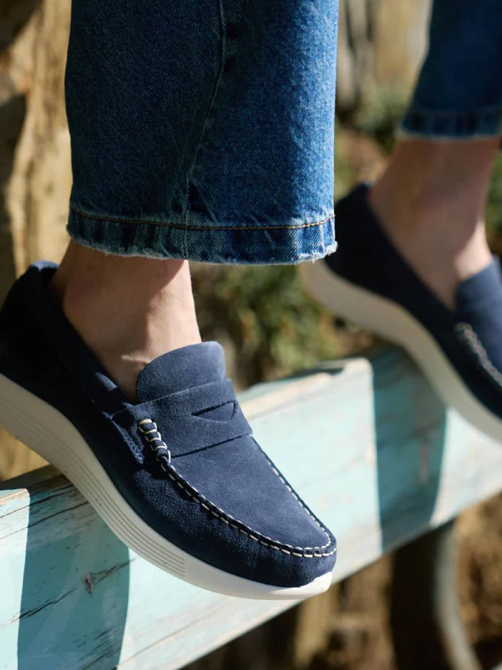 DOCKSTEPS Mocassini Independent 0084 Low M uomo blu Spedizione Gratuita