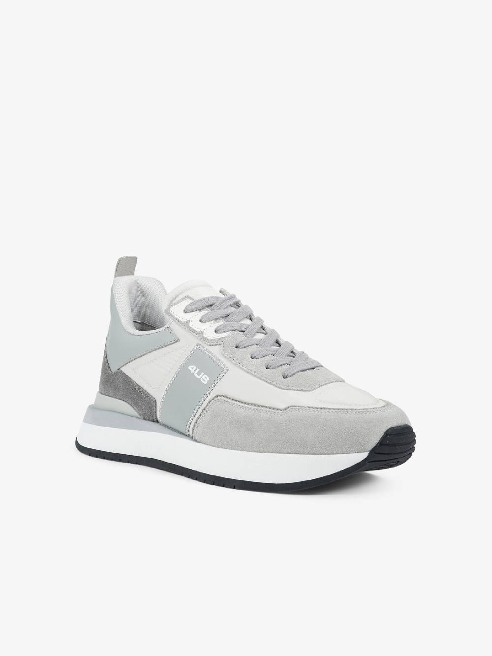PACIOTTI Sneakers SEAN 400-03 uomo pelle grigio Vendita Economica
