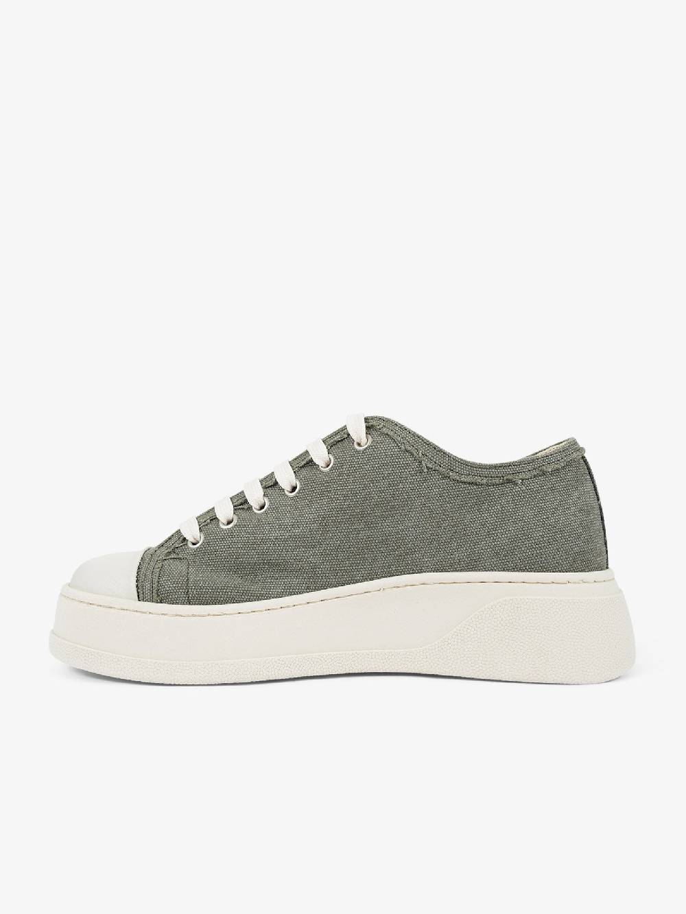TAKAMORI Scarpe basse BANDANA uomo canvas militare Moda