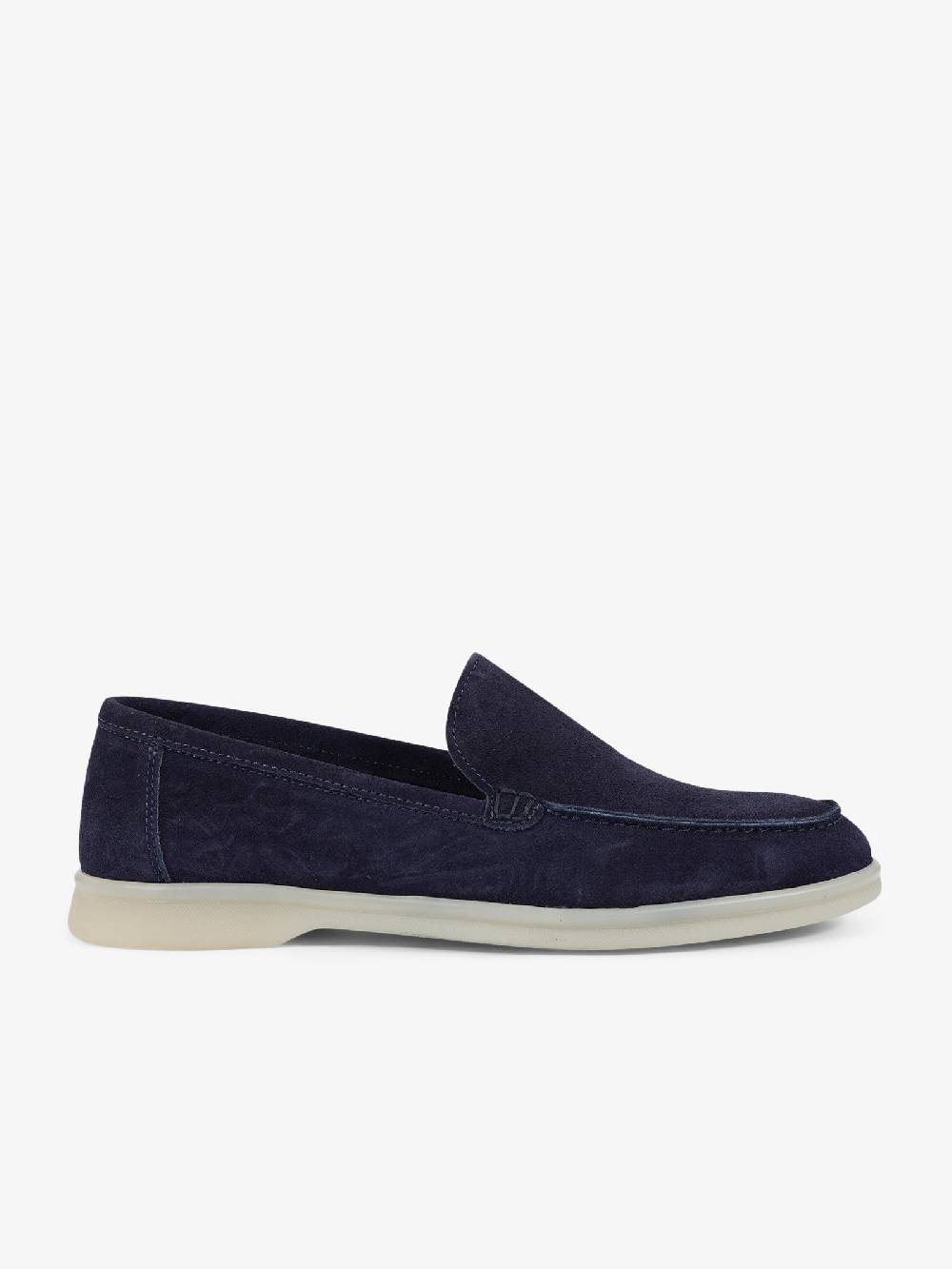 LORIS LORENZO Scarpe basse LORI27 uomo camoscio blu