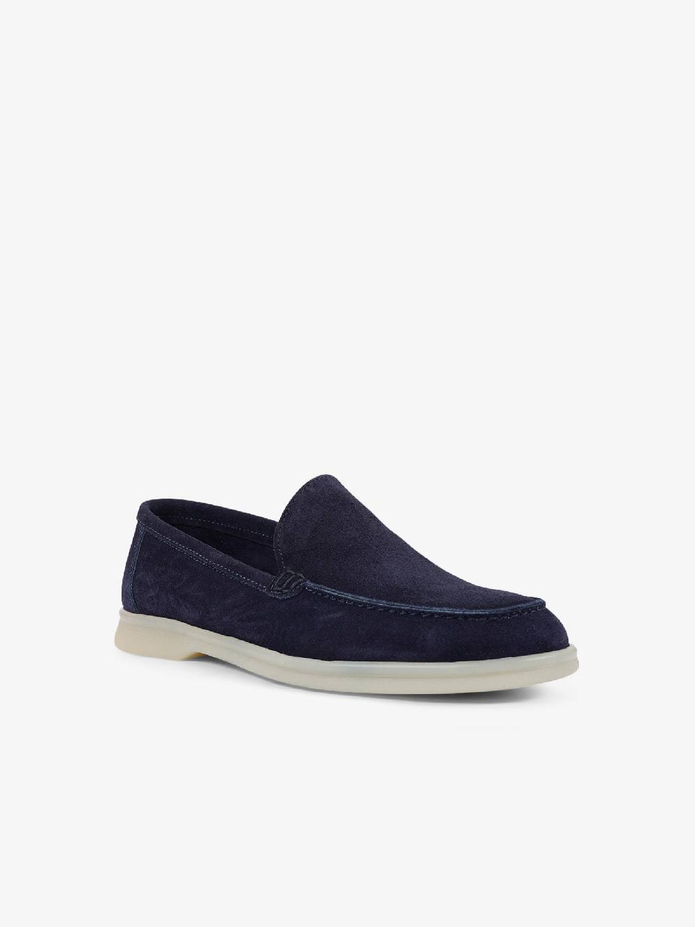 LORIS LORENZO Scarpe basse LORI27 uomo camoscio blu Italy