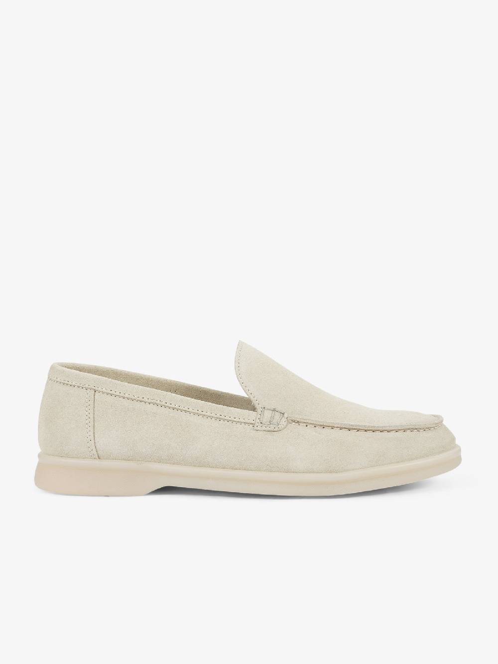 LORIS LORENZO Scarpe basse LORI27 uomo camoscio bianco