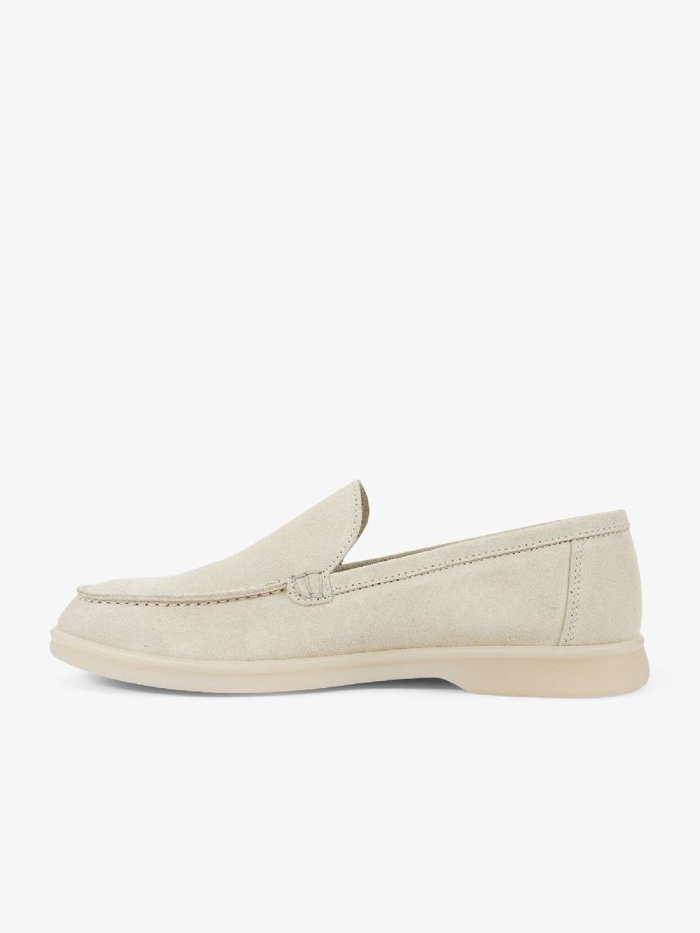 LORIS LORENZO Scarpe basse LORI27 uomo camoscio bianco Italia