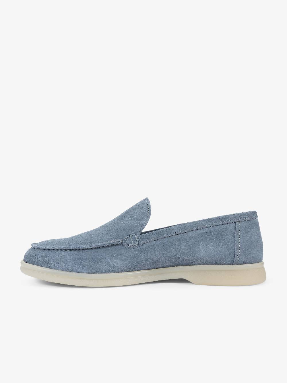 LORIS LORENZO Scarpe basse LORI27 uomo camoscio azzurro 2025