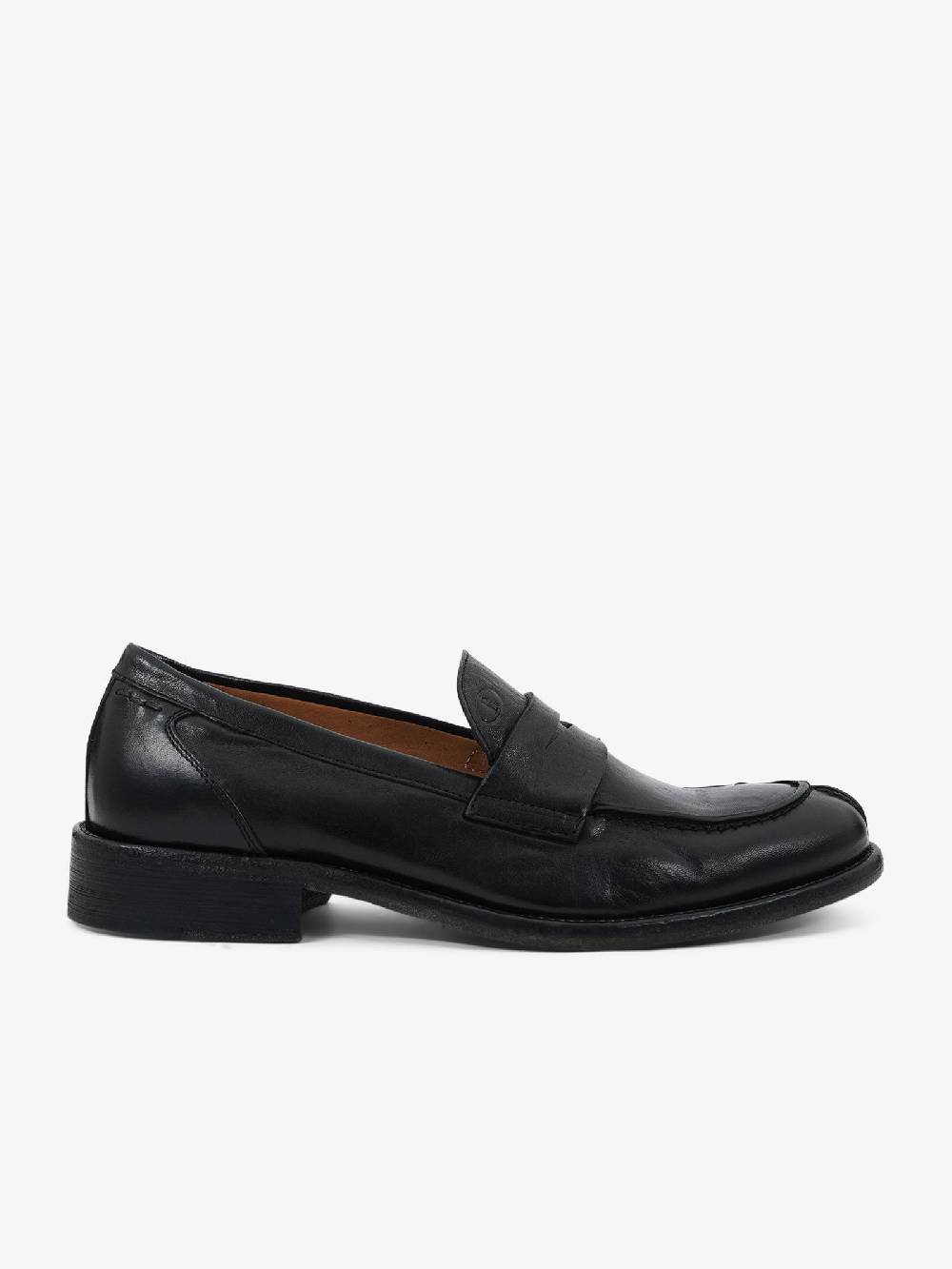 ROGAL'S Mocassini PANKA 5 uomo pelle nero