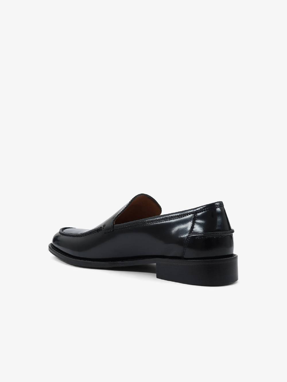 ROGAL'S Mocassini OXFORD 5 uomo pelle nero Qualità Garantita