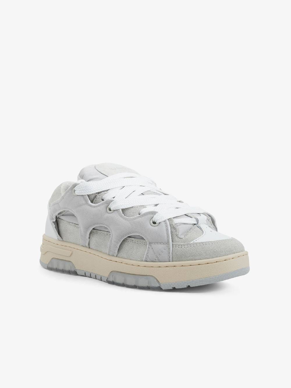 DANILO PAURA Sneakers SANTHA 1 pelle grigio Presa